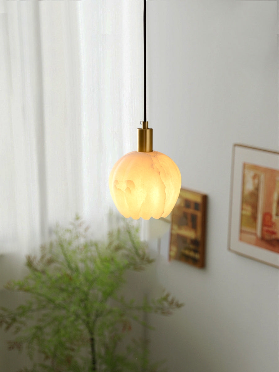 Lilin Alabaster Pendant Light D424