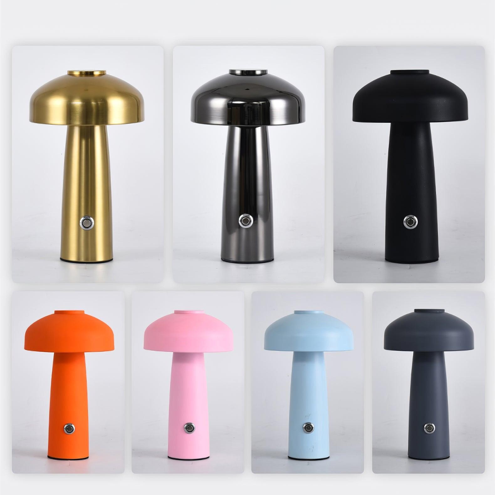 Mushroom Built-in Battery Table Lamp M60
