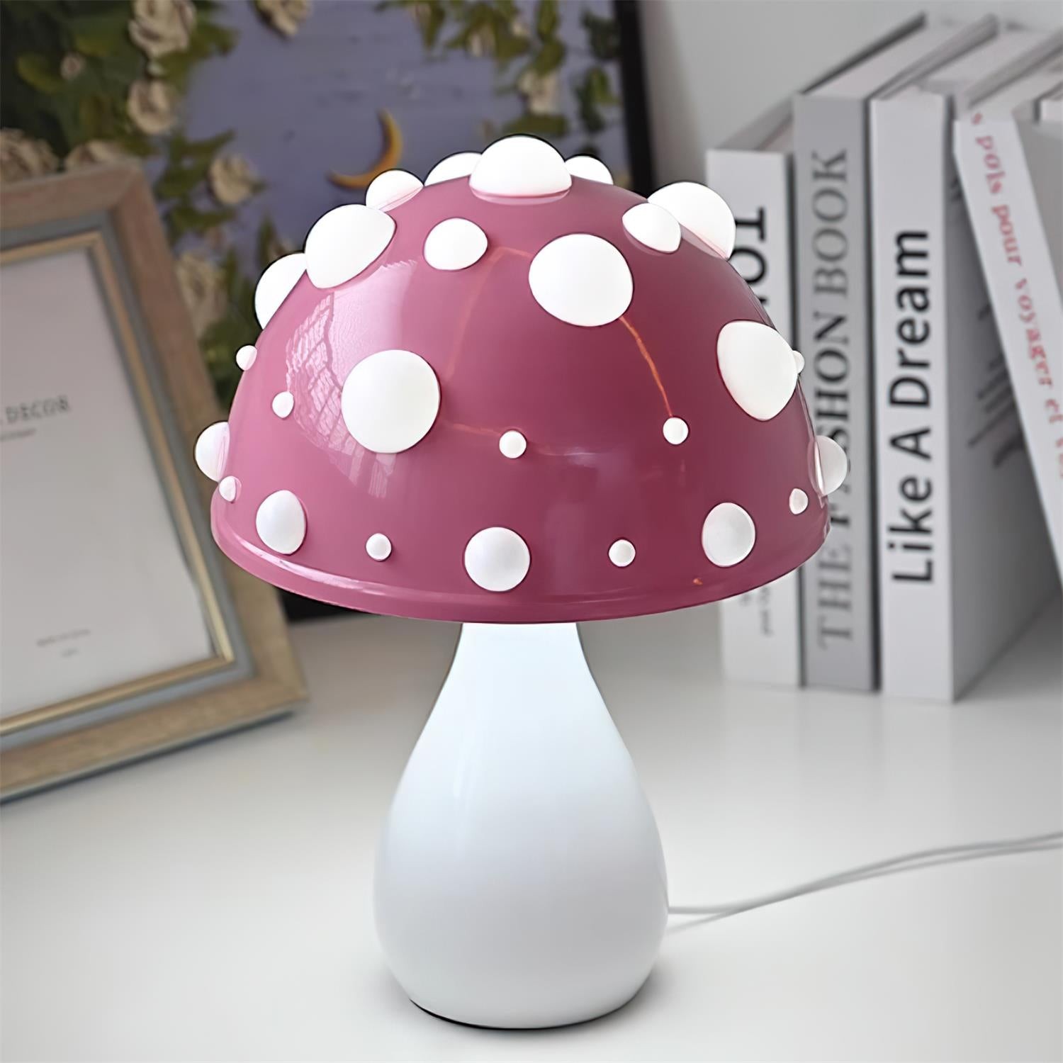 Poisonous Mushrooms Table Lamp M216
