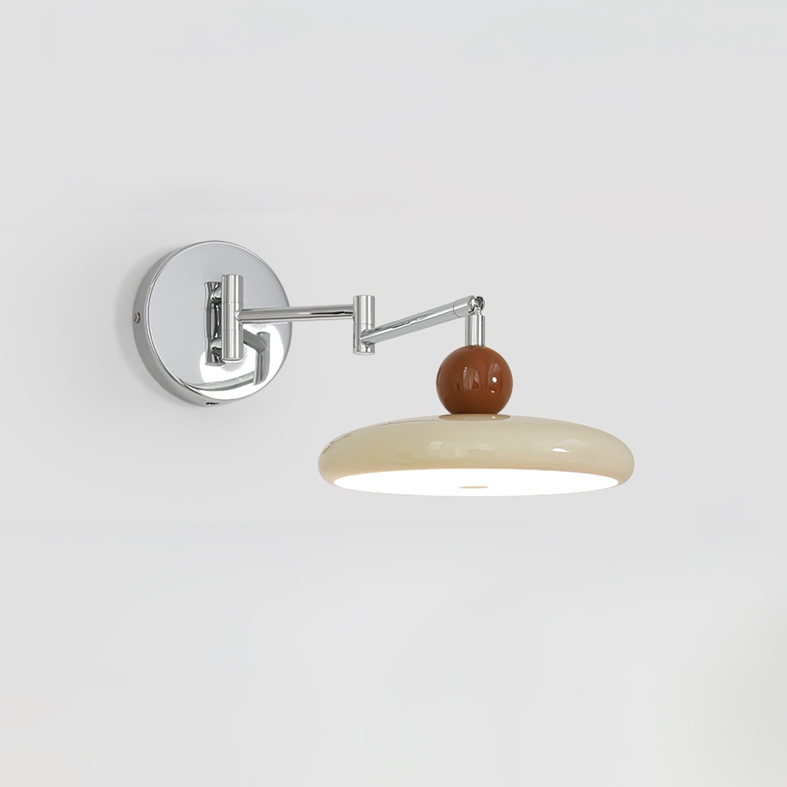 Minimalist French Creative Cream Style Rotatable Swing Arm Wall Lamp M460