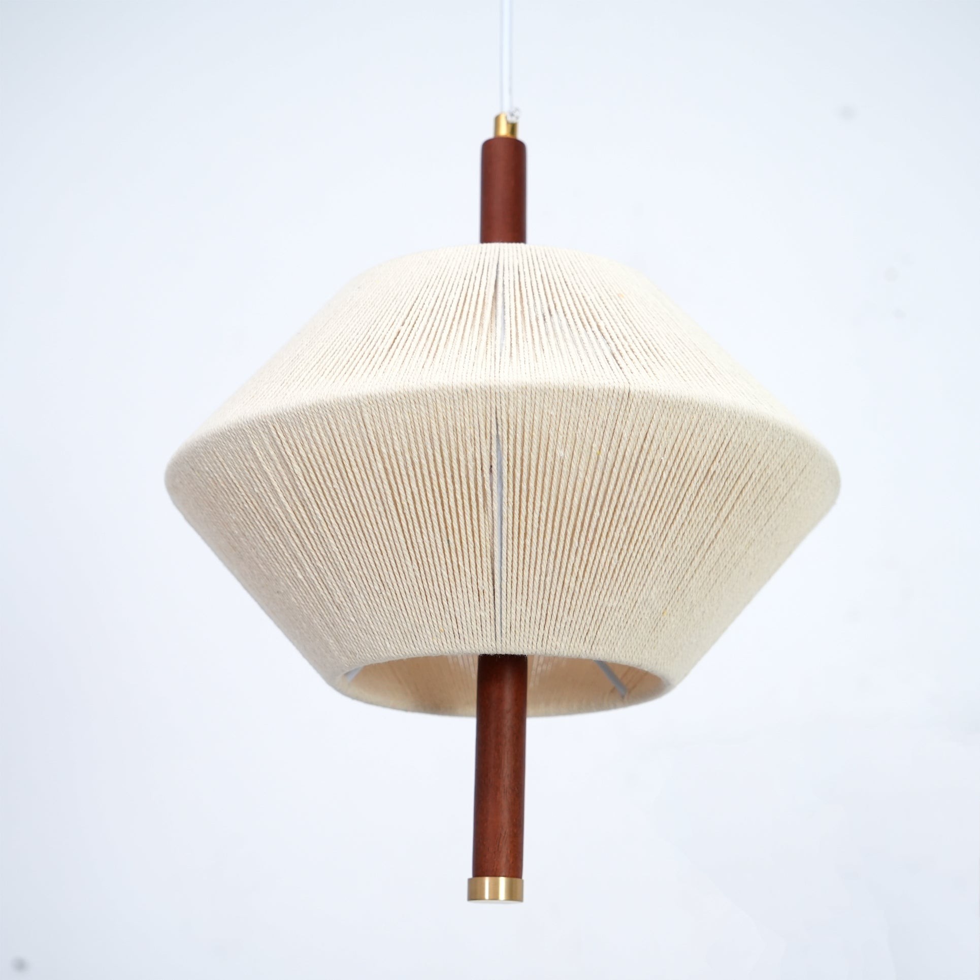 Japanese Wabi-Sabi Style Woven Fabric Pendant Lamp M109