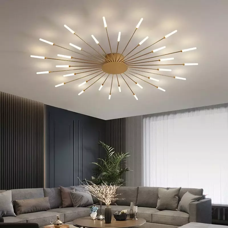 Multi-Head Fireworks Led Recessed Ceiling Lamp S179