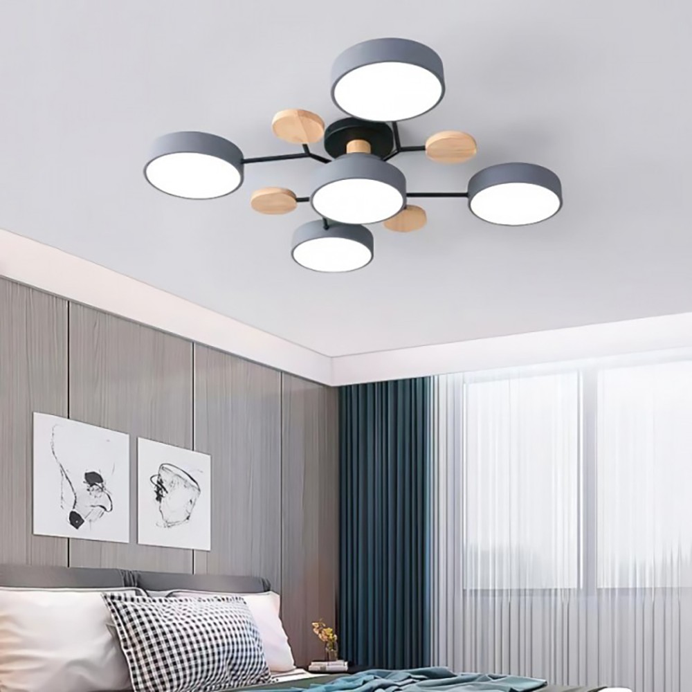 Nordic Modern Multi Disc Ceiling Lamp S94