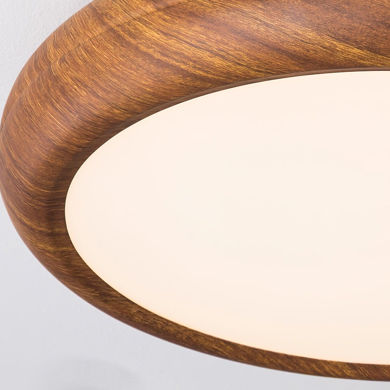 Wood Grain Round Ceiling Lamp M297