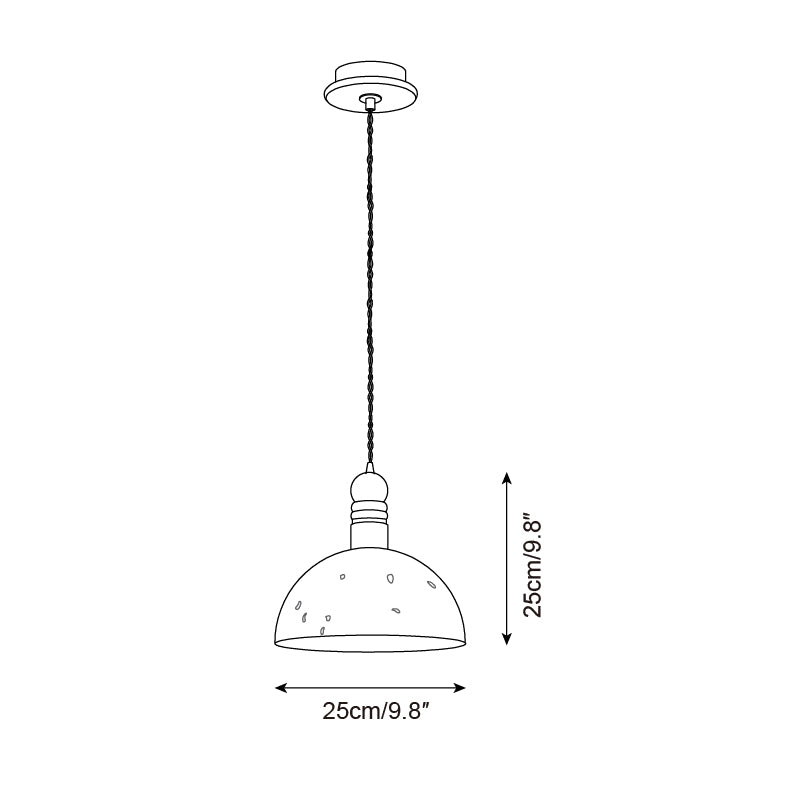 Sylvane Dome Pendant Lamp D192