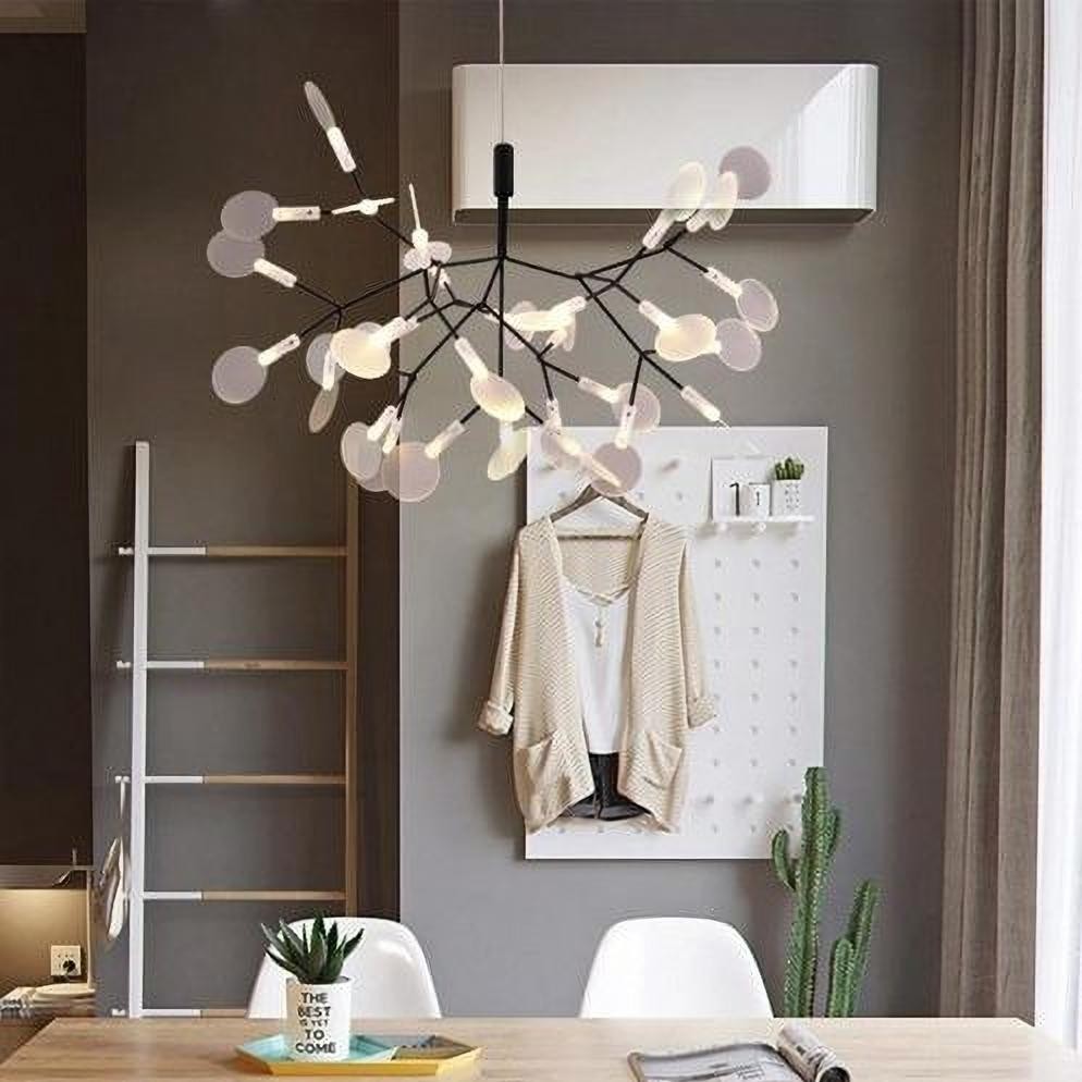 Scandinavian Branching LED Chandelier for Living Room