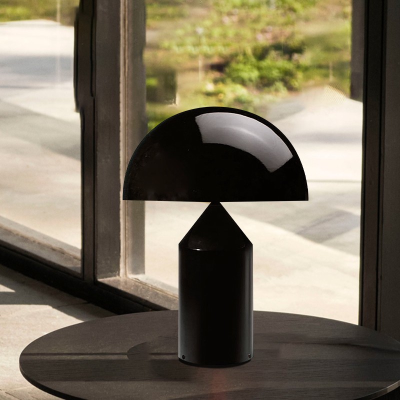 Modern Mushroom Metal Table Lamp for Bedroom
