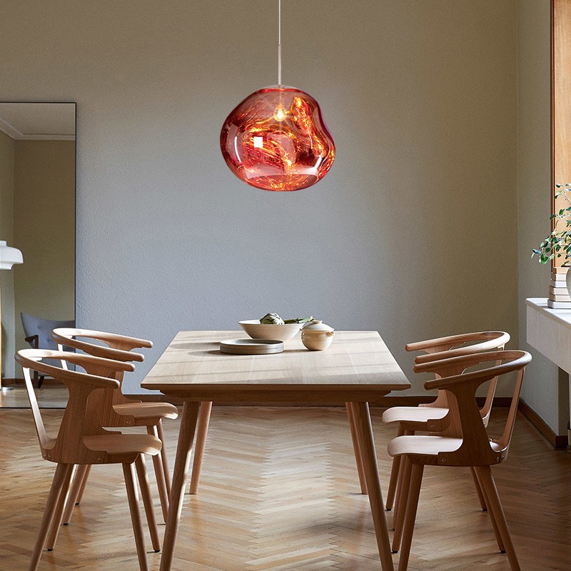 Dynamic Surface Pendant Light For Living Room S09
