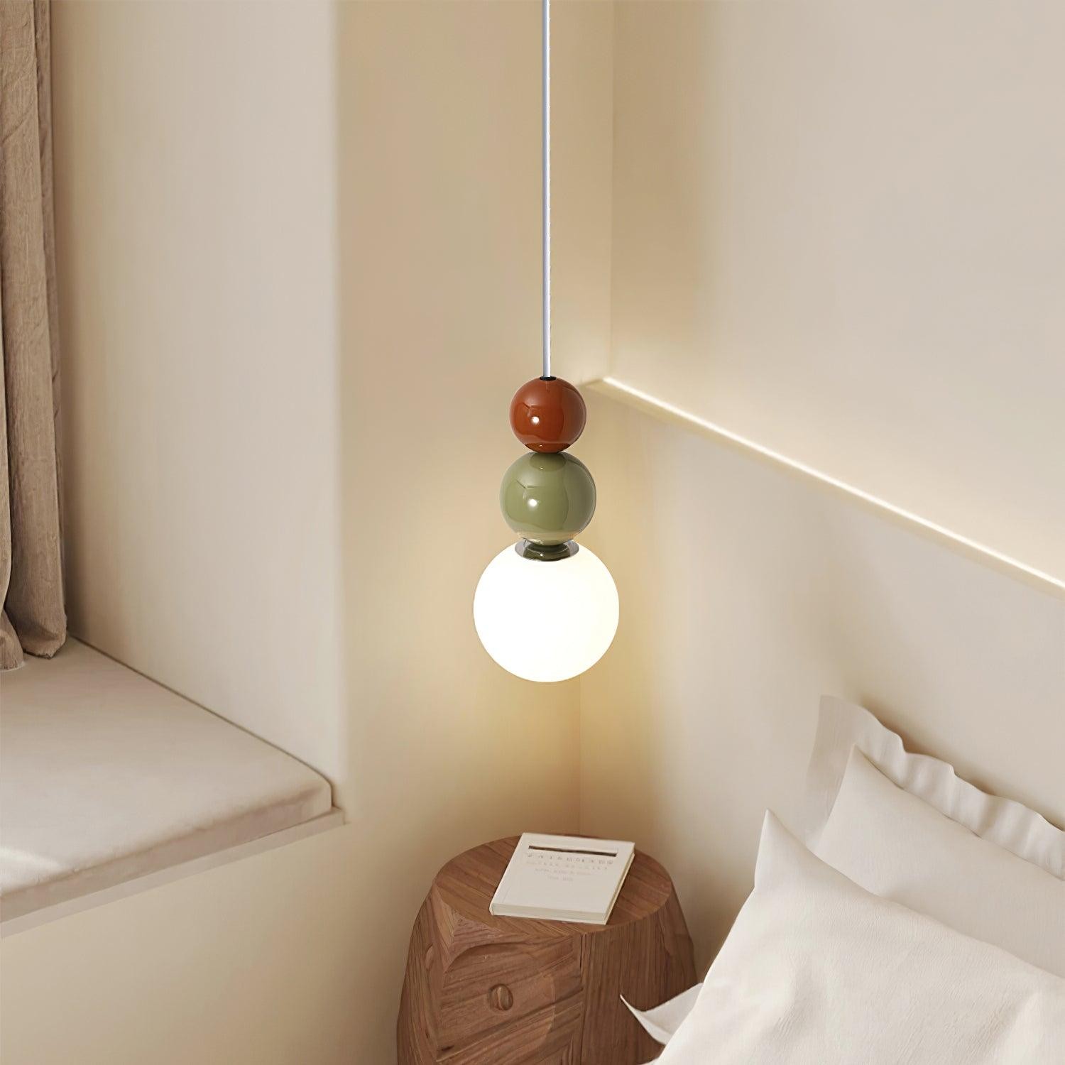 Nordic Cream Modern Simple Dot Pendant Lamp M387