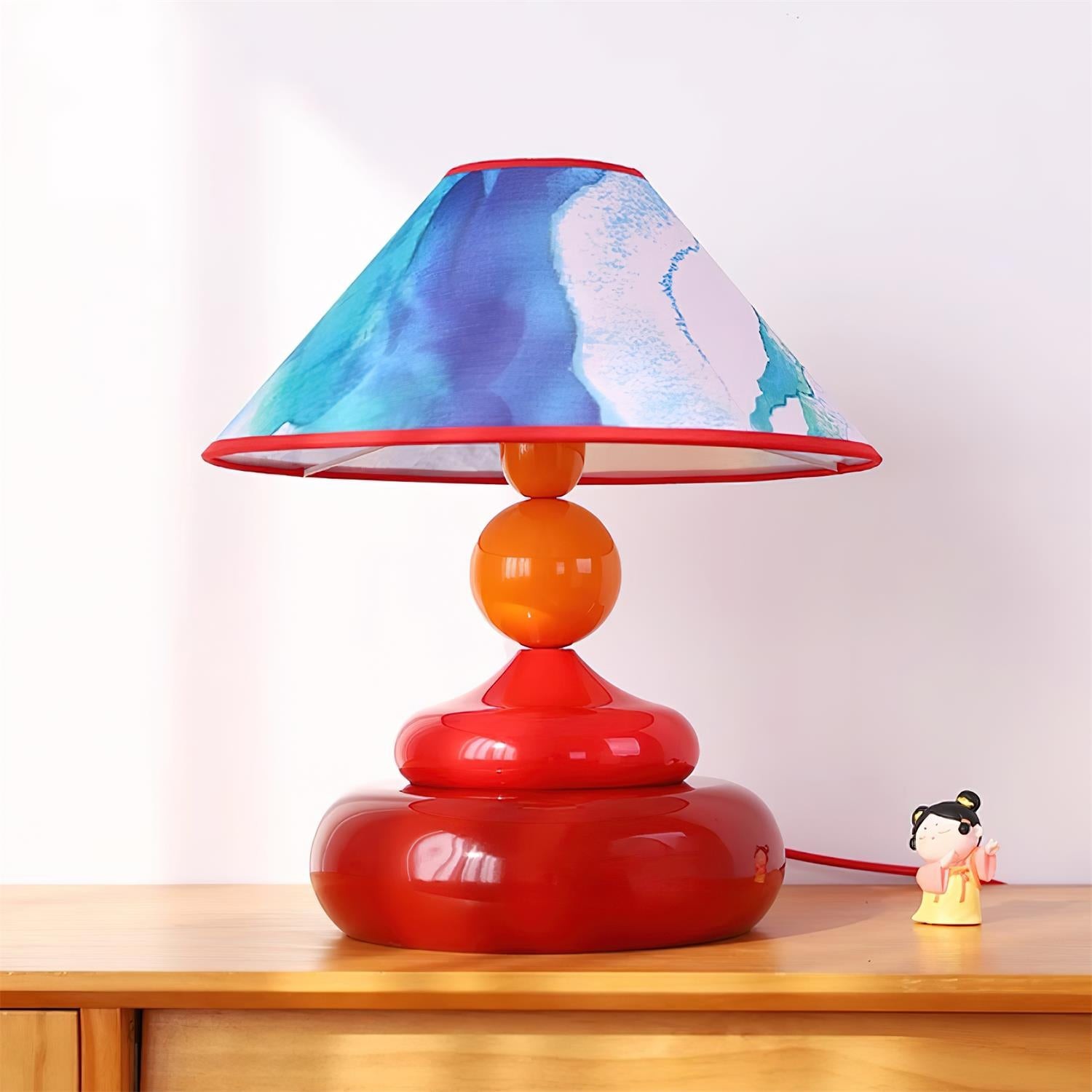 Retro Decorative Colorful Stacked Table Lamp M344