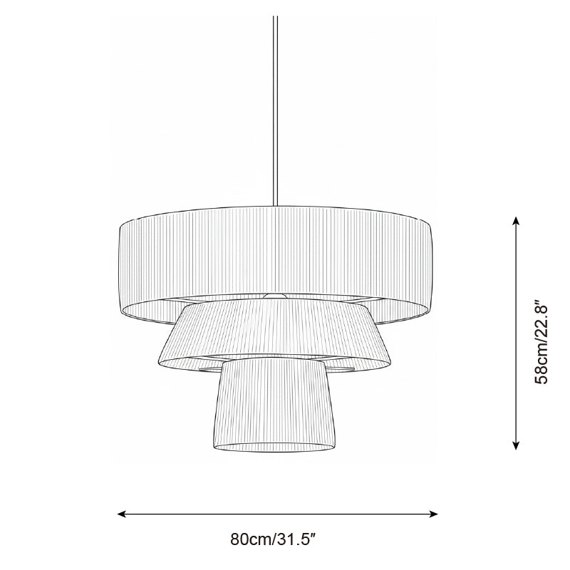 Serapha Tier Pendant Lamp D289