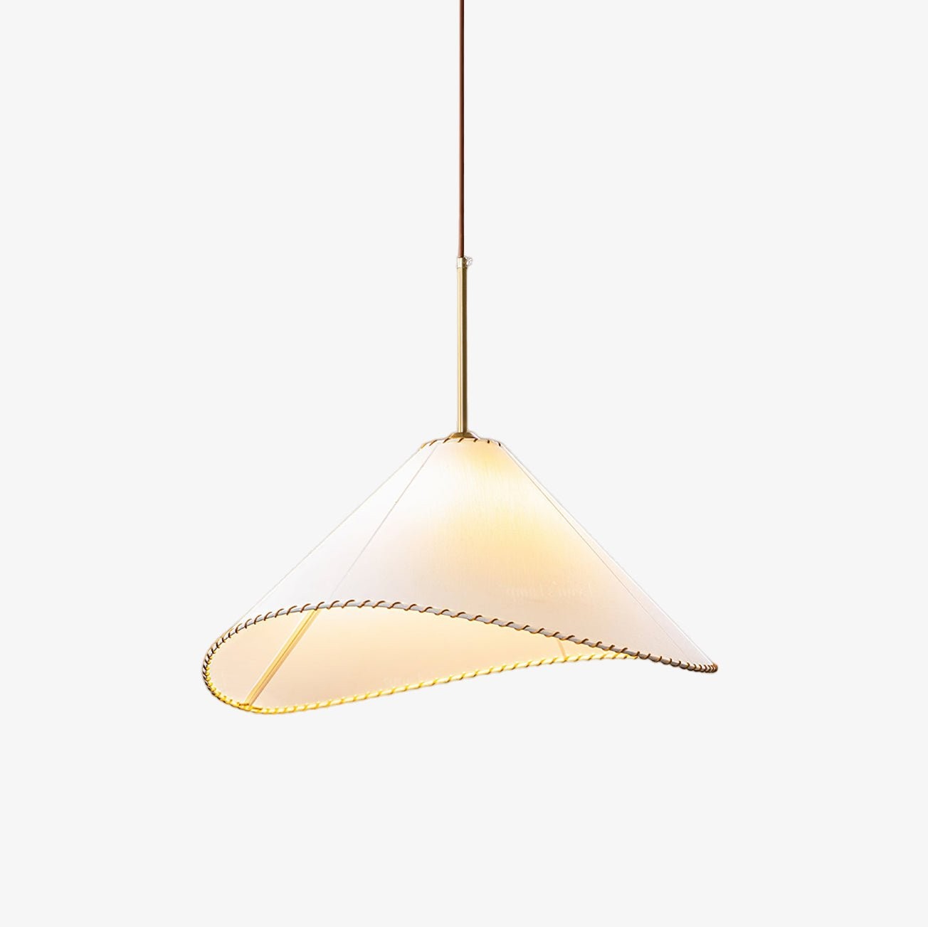 Twisted Shade Fabric Pendant Lamp M504