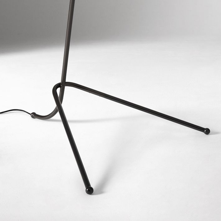 Oslan Scalloped Shade Floor Lamp - Modern Lighting with Arched Base T012