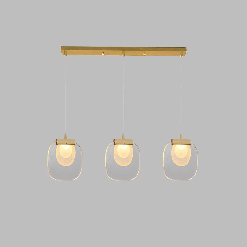 Glass Ripples Pendant Lamp M258