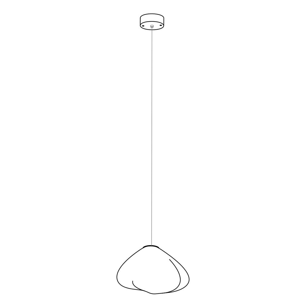 Multi-Head Irregular Glass Bubble Chandelier M180