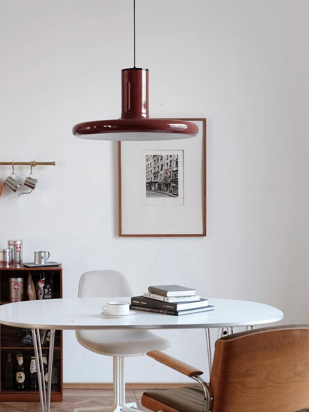 Vintage UFO Frisbee Pendant Lamp M446