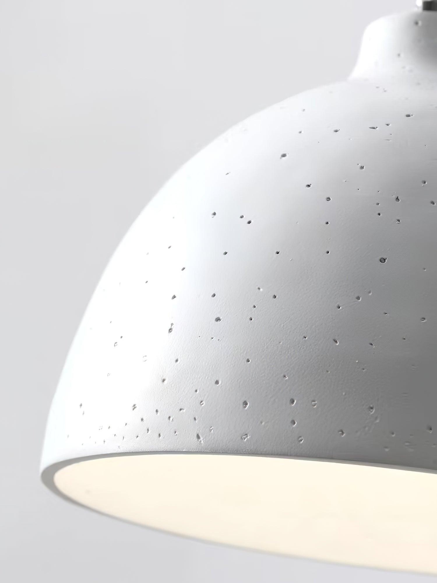 Modern Minimalist Industrial Resin Bowl LED Pendant Light M433
