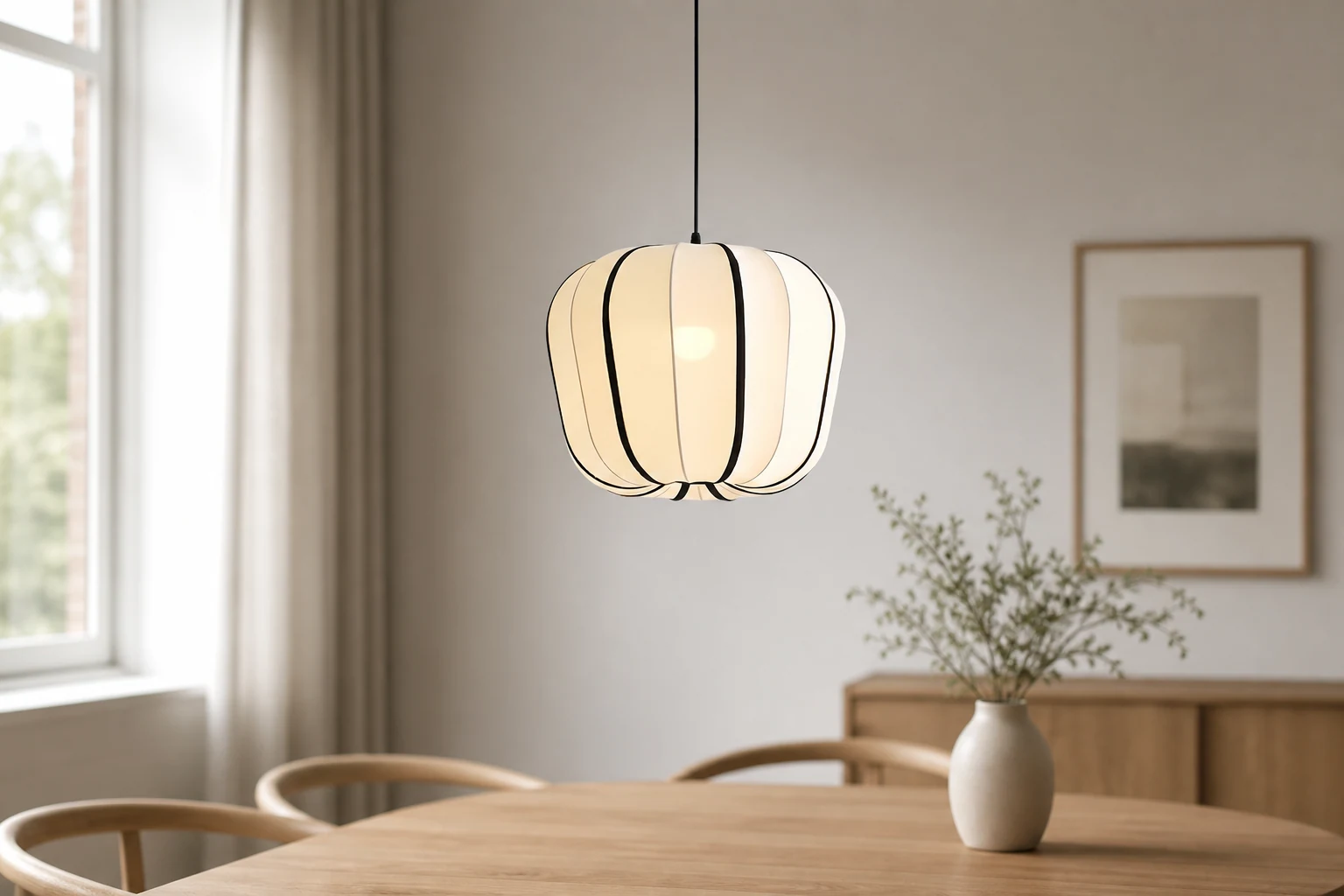 Lampa wisząca Valen D11 stylizowana na scenę pokoju
