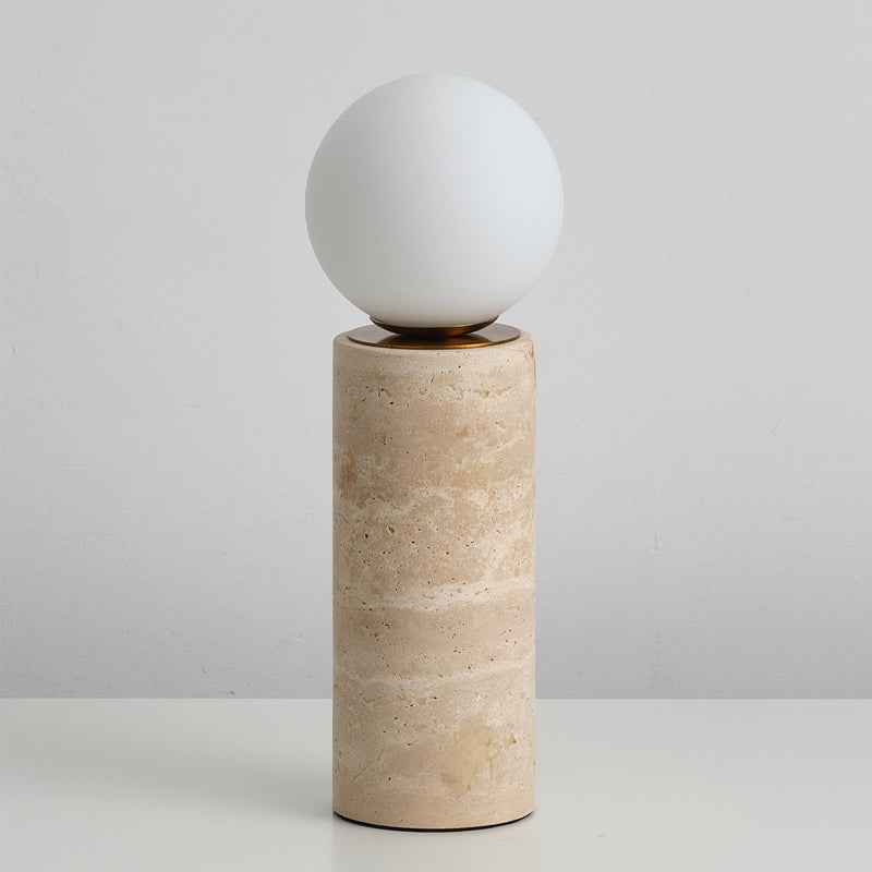 Core Travertine Table Lamp D645