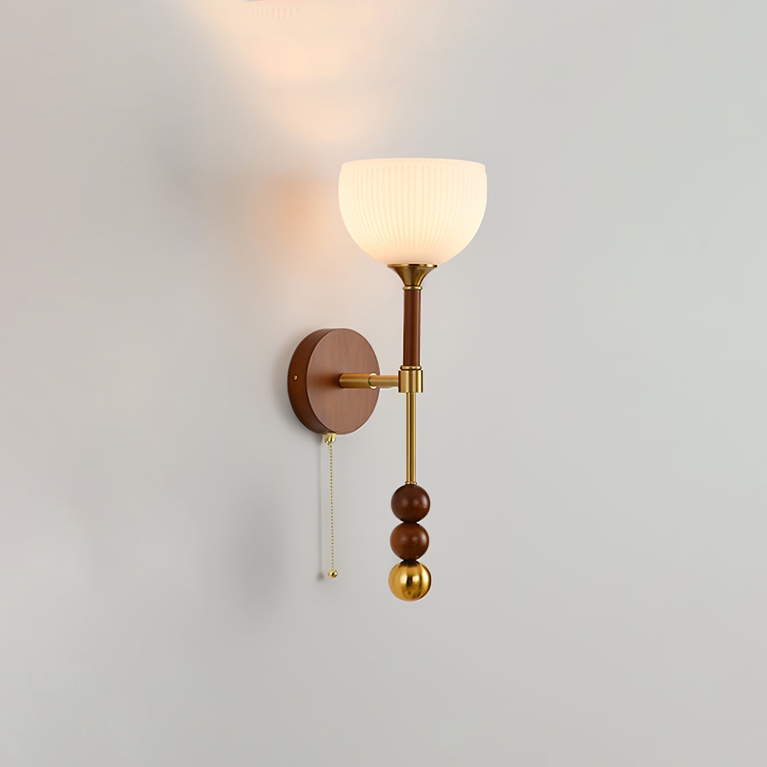 Retro Solid Wood Series Wall Lamp M523