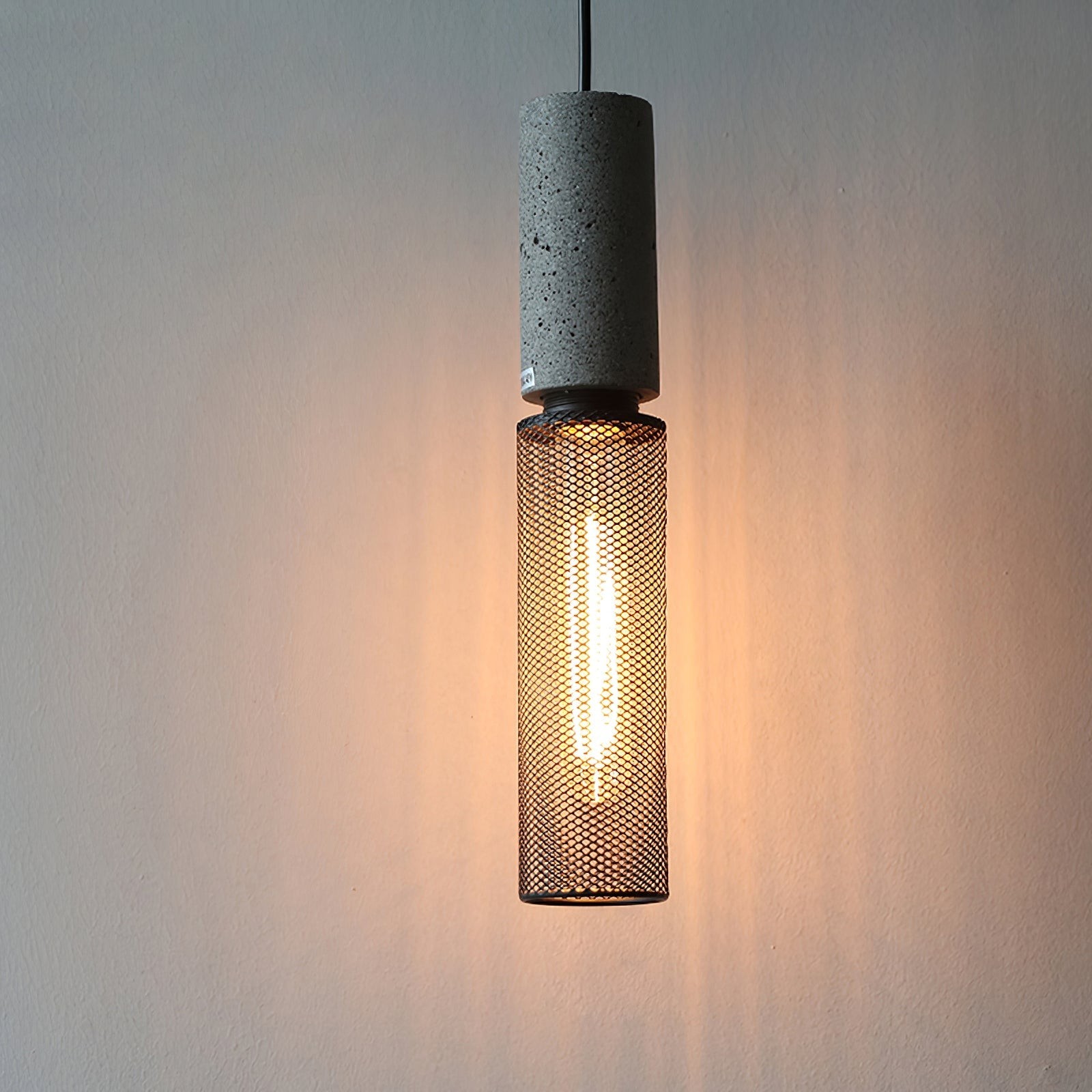 Cement Mesh Pendant Light M81