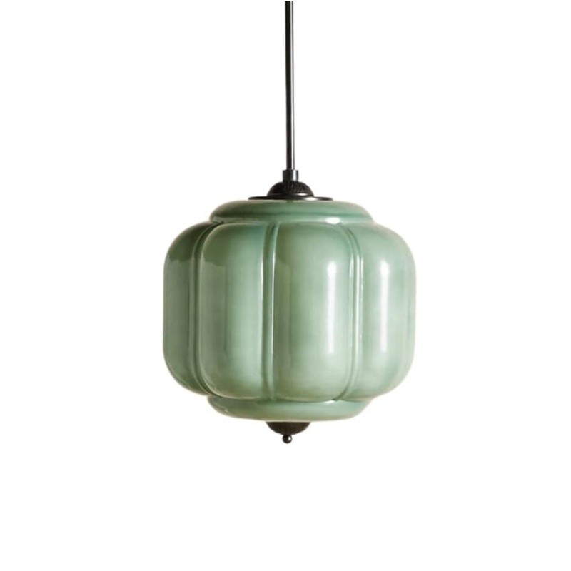 Vintage Cream Glass Pendant Light – Eloise Retro Chandelier S195