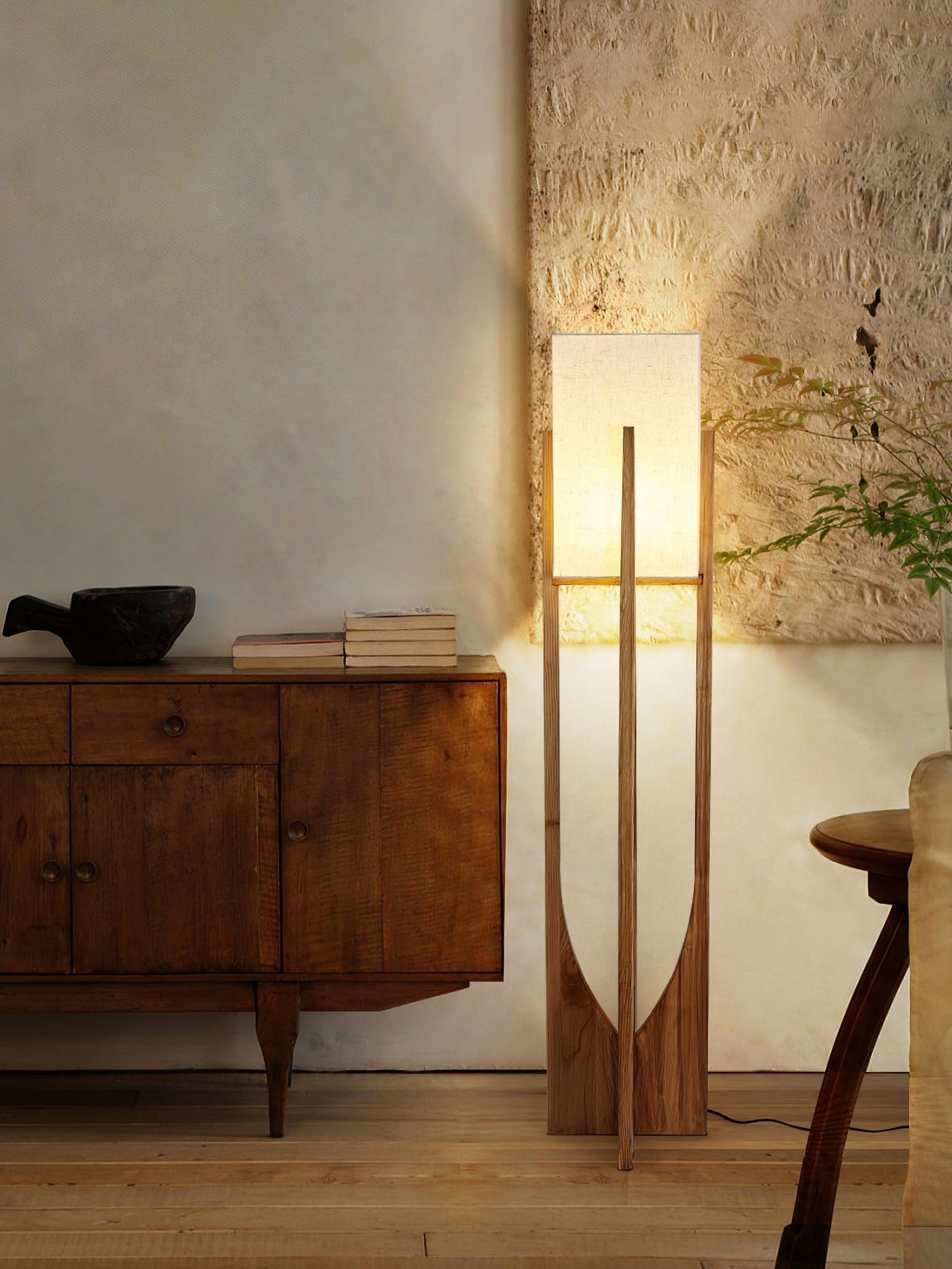 Vintage Wabi Style Floor Lamp M382