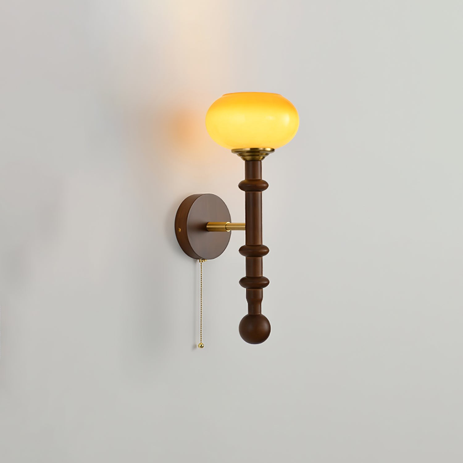 Retro Solid Wood Series Wall Lamp M523