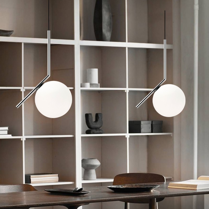 Stylish Glass Ball Pendant Light S61