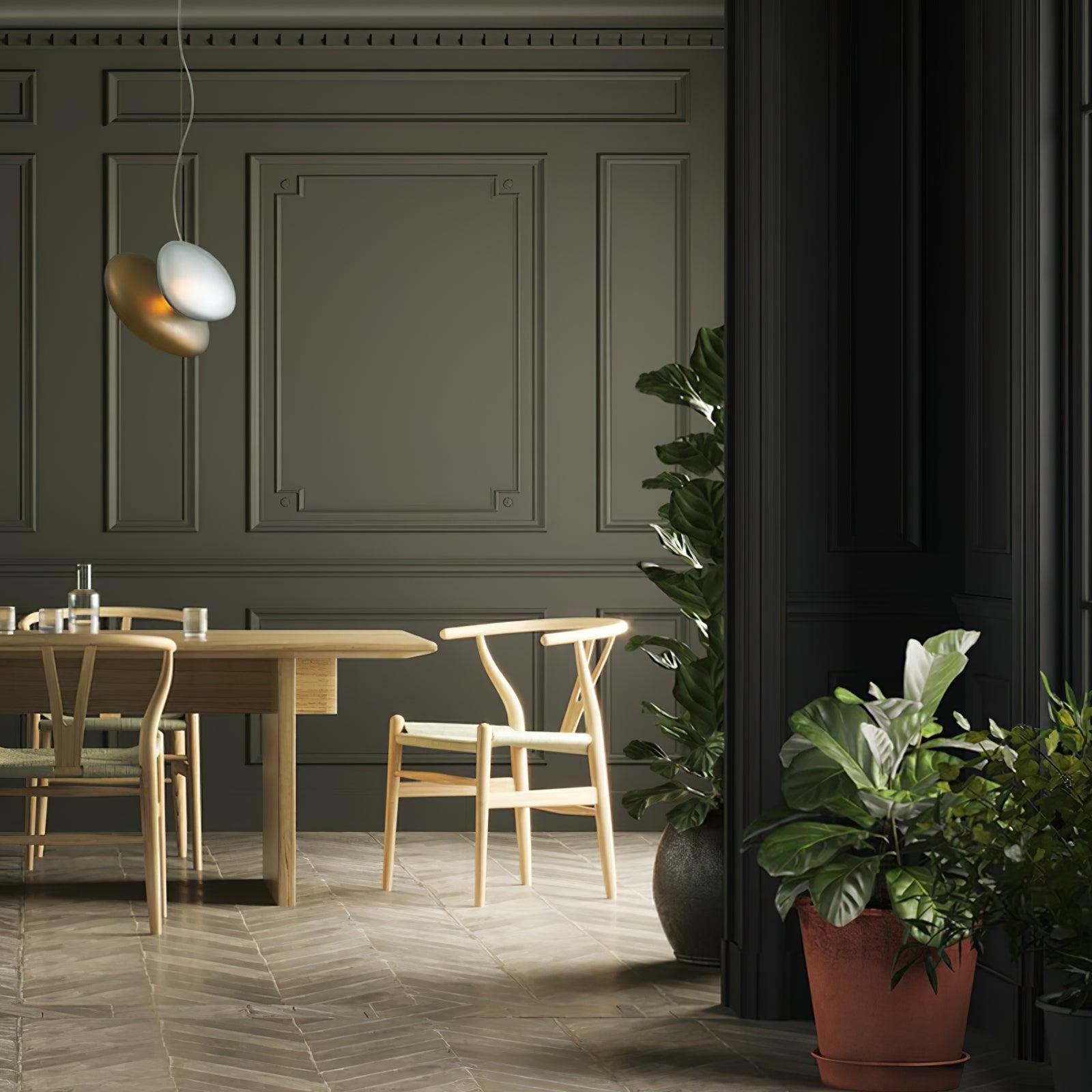 Translucent Frosted Glass Pendant Light M318