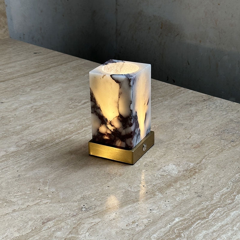 Cube Marble Table Lamp D574
