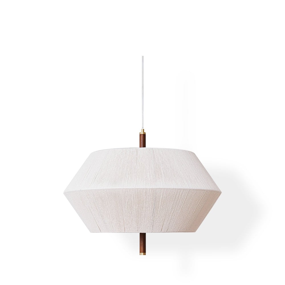 Japanese Wabi-Sabi Style Woven Fabric Pendant Lamp M109