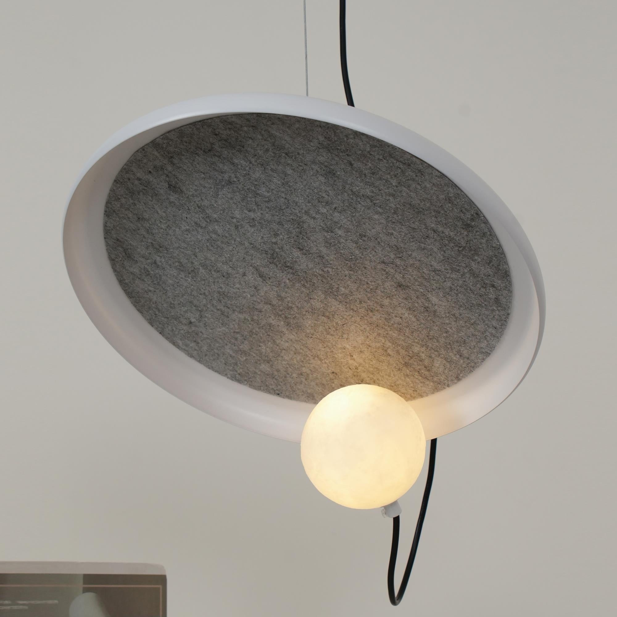 Acoustic Disc Pendant Lamp D448