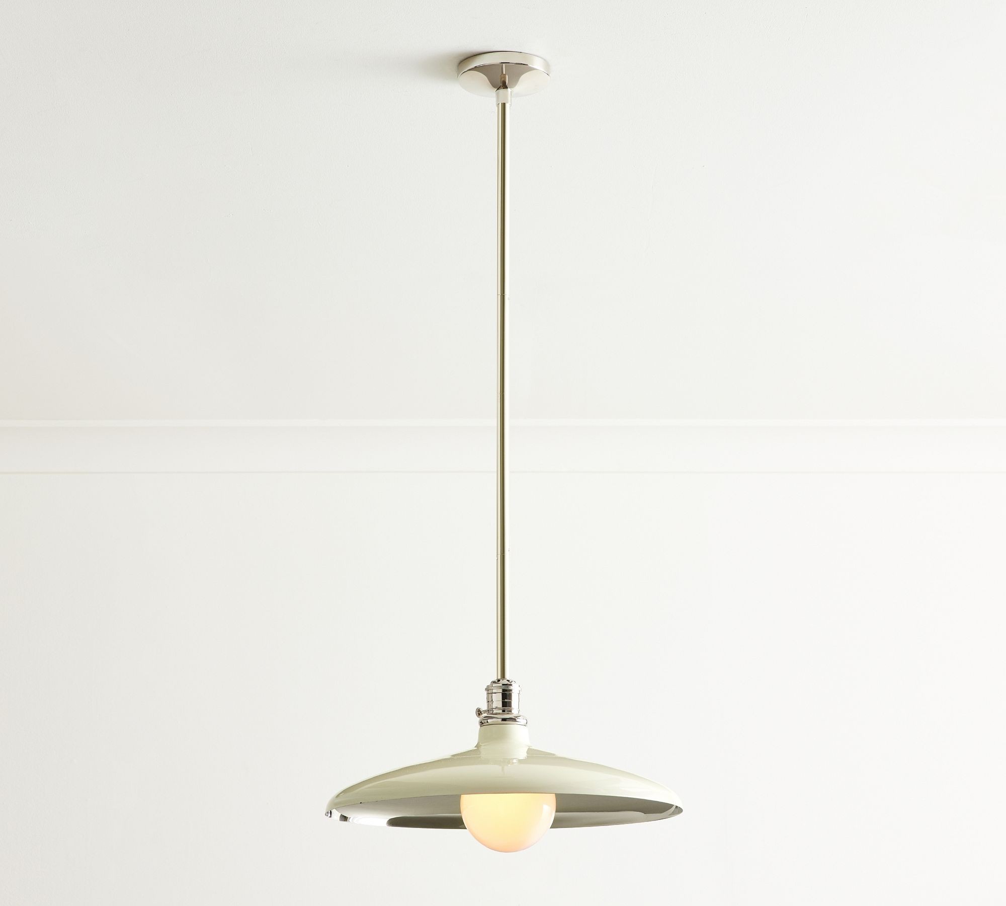 Forvara Metal Pole Pendant Light - Farmhouse Style Adjustable Island Lighting T148