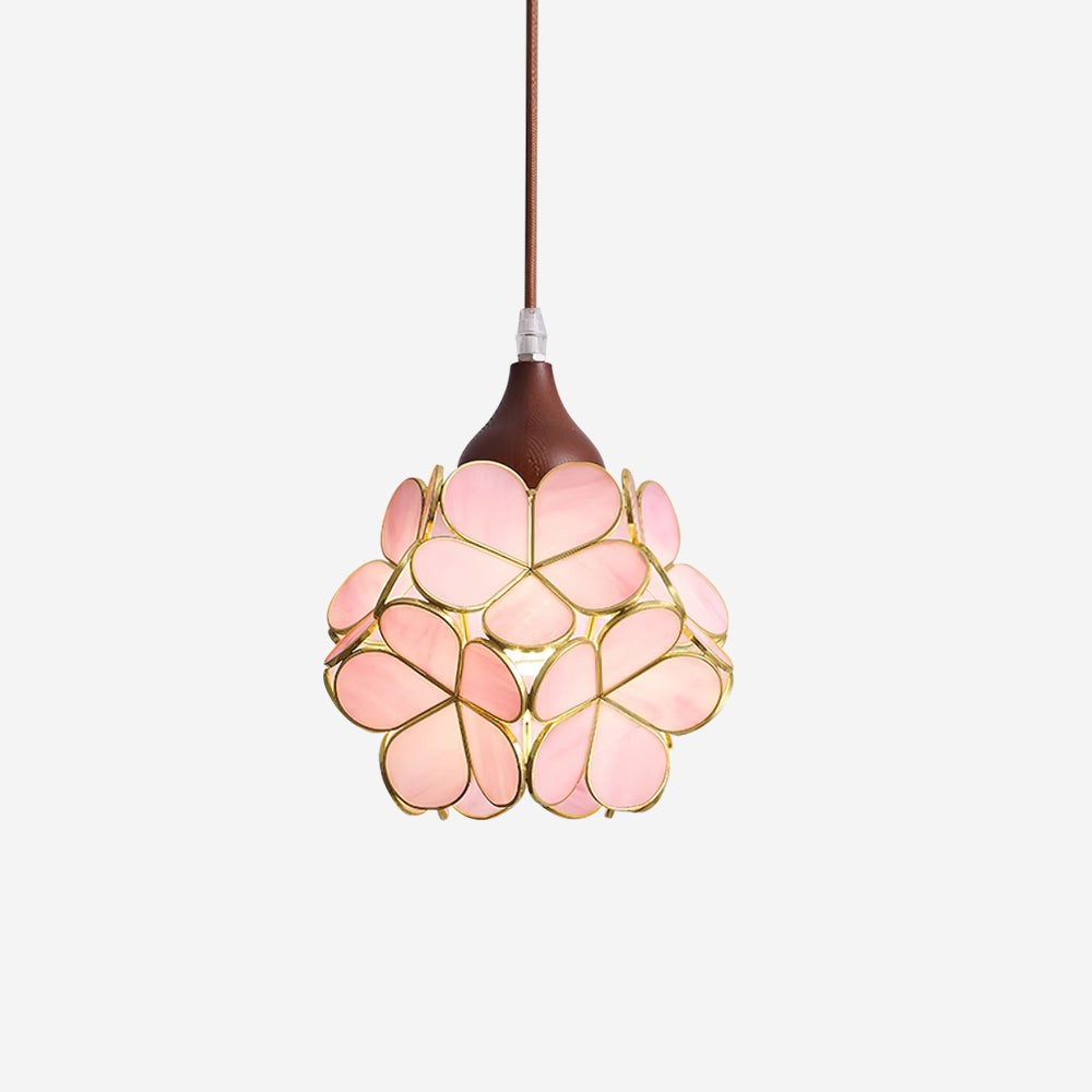 French Creative Pastoral Style Flower Pendant Light M238