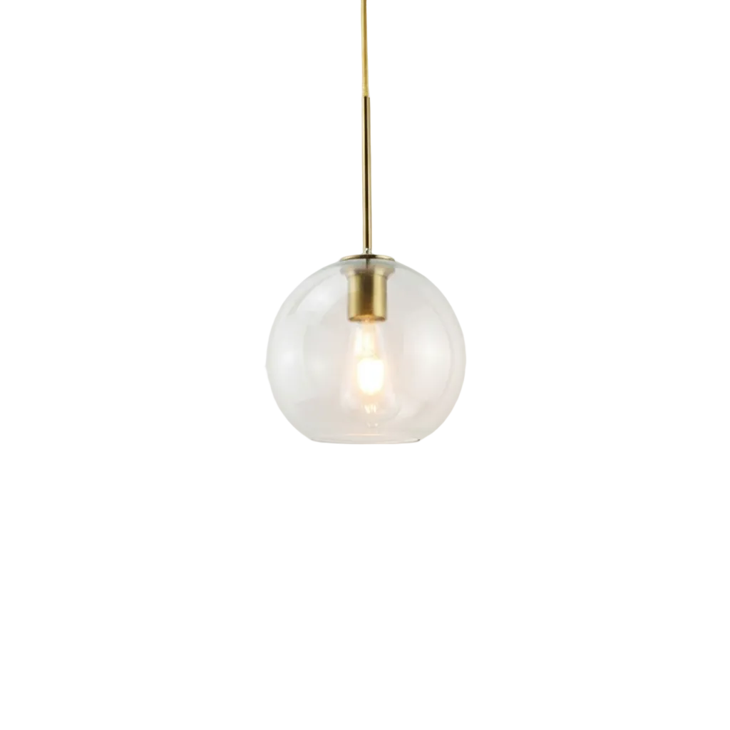 Solara Nordic Spherical Glass Pendant Light D943