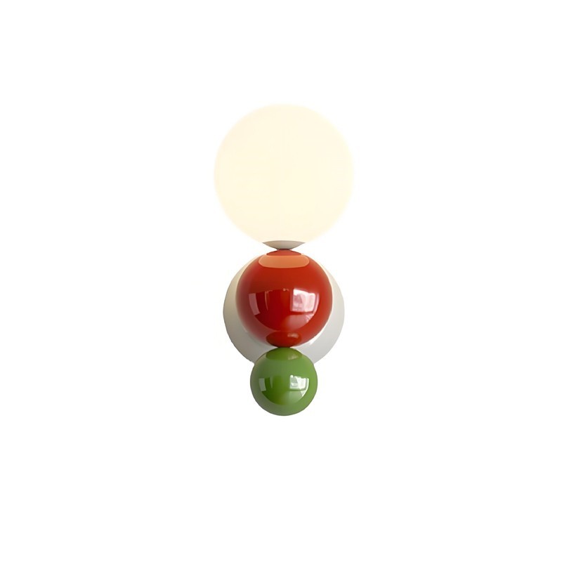 Colorful Globe Bubble Metal Wall Sconce S149