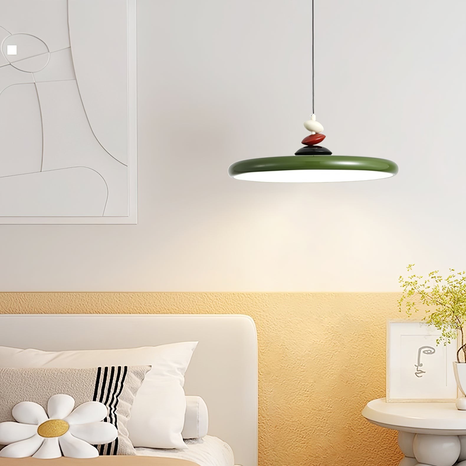 Nordic UFO Colorful LED Pendant Light M01