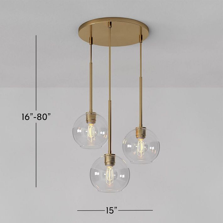Selvion Minimalist Crystal Chandelier - Handcrafted Glass Sculptural Lighting Fixture T150