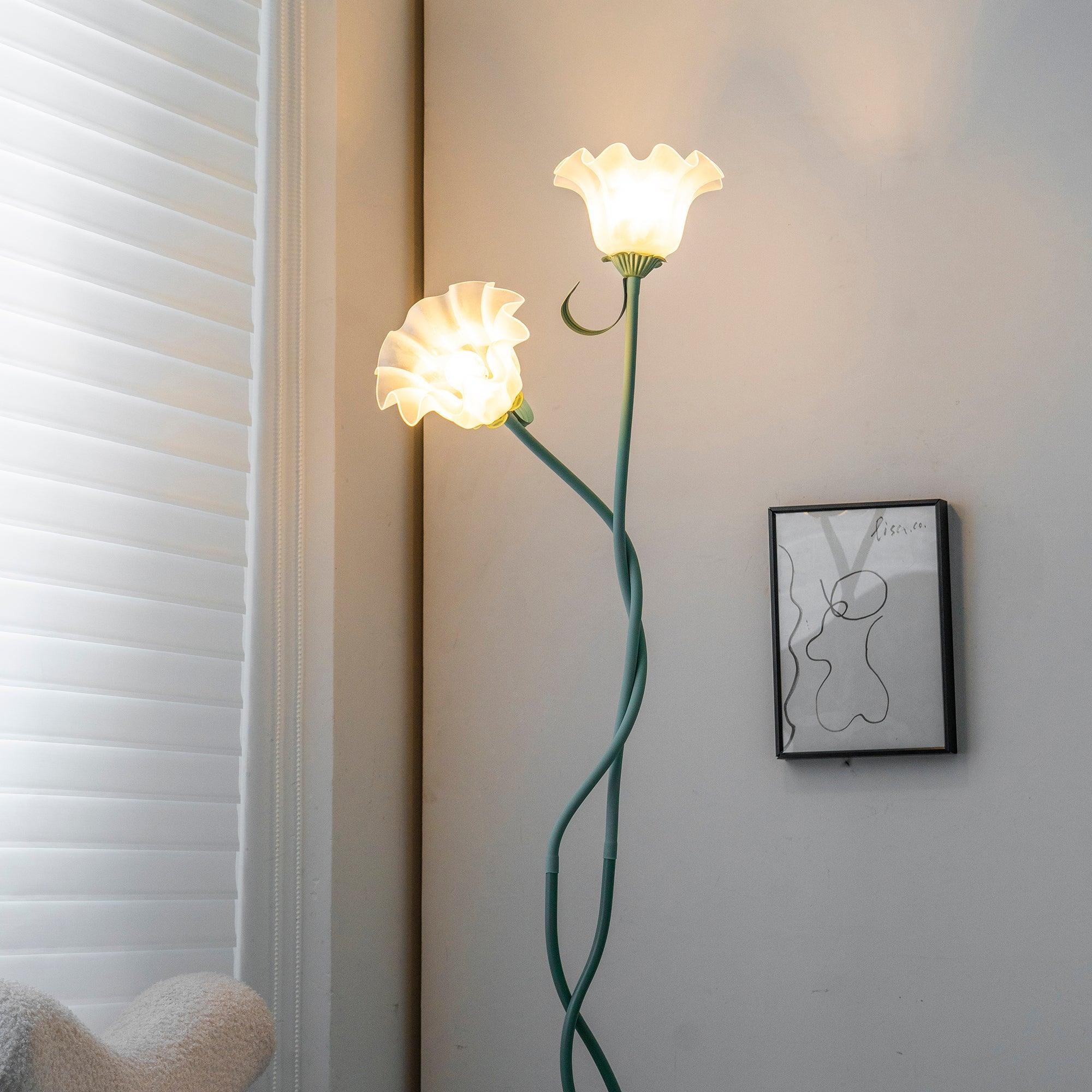 Creative Multi-Head Winding Flower Shape Floor Lamp M175