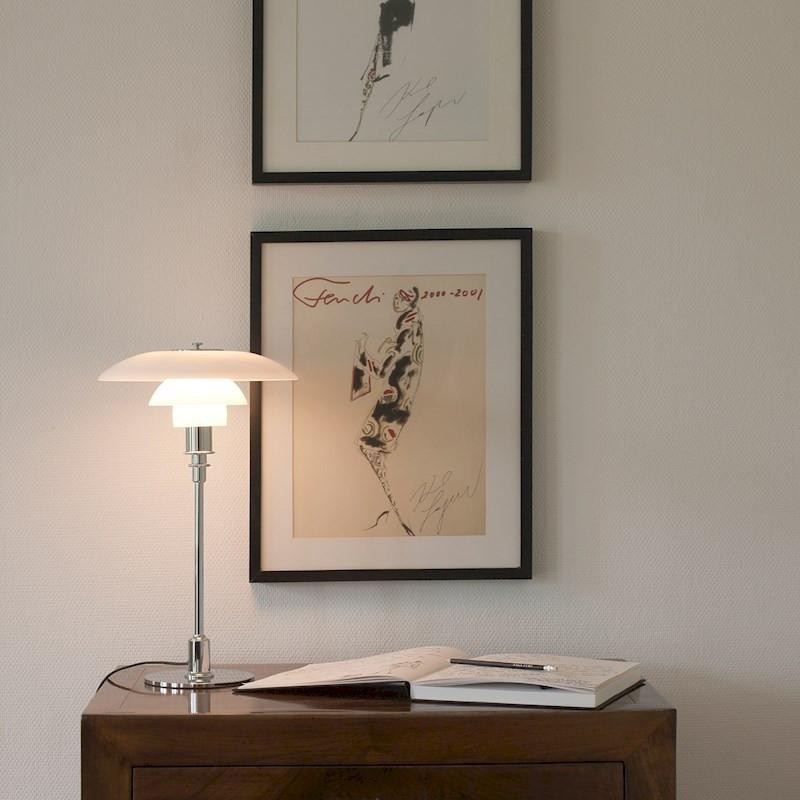 Danish Disc Multilayer Metal Table Lamp