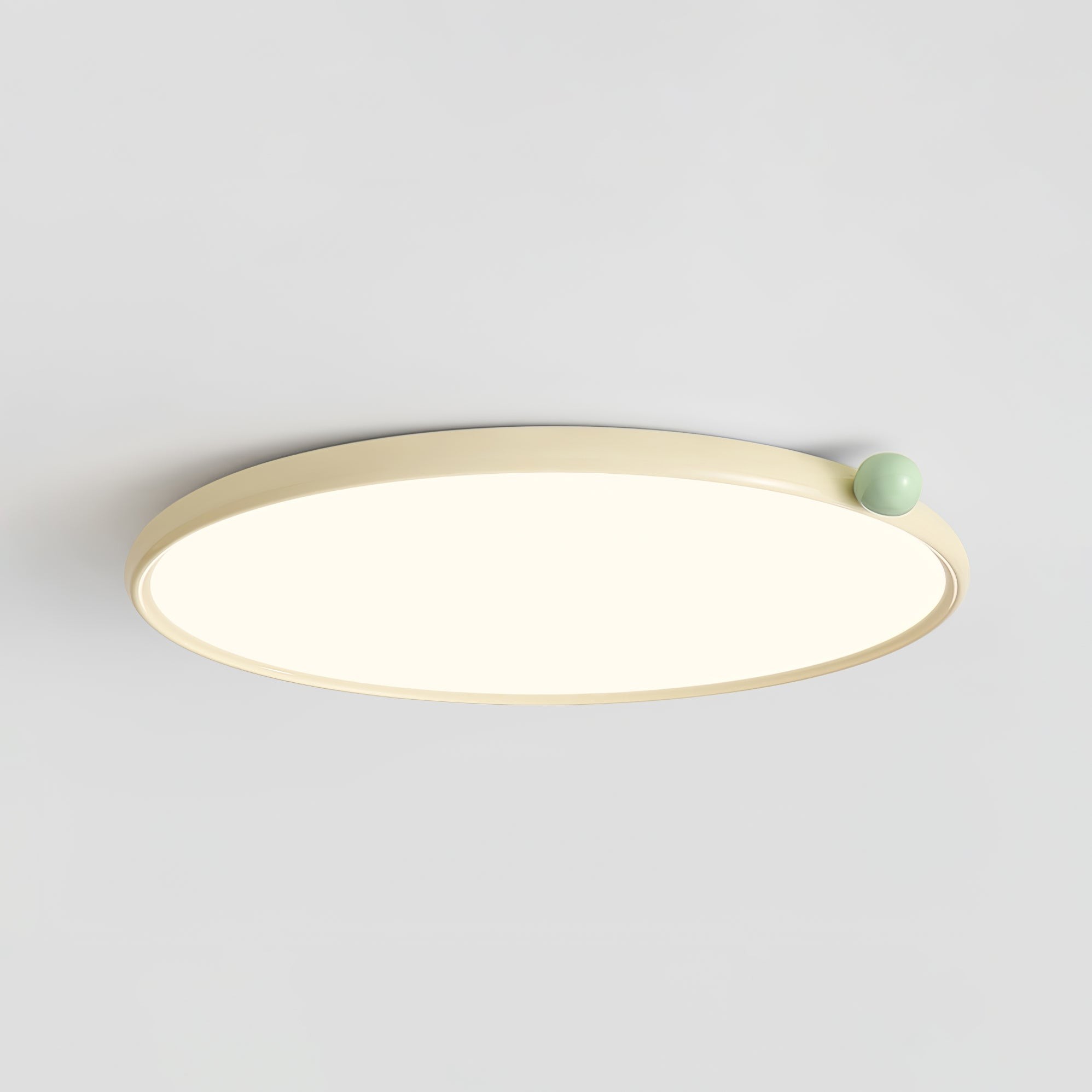 Minimalist Disc Cream Style Ultra-thin Ceiling Lamp M543