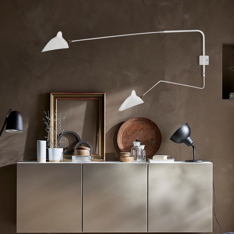 Industrial Duckbill Design LED Bedroom Wall Lamp S16