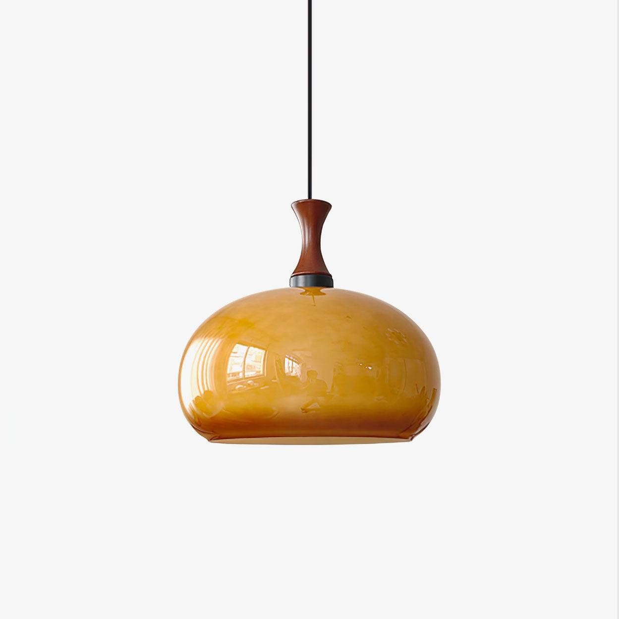 Spherical Orange Practical Luxury Pendant Lamp M39
