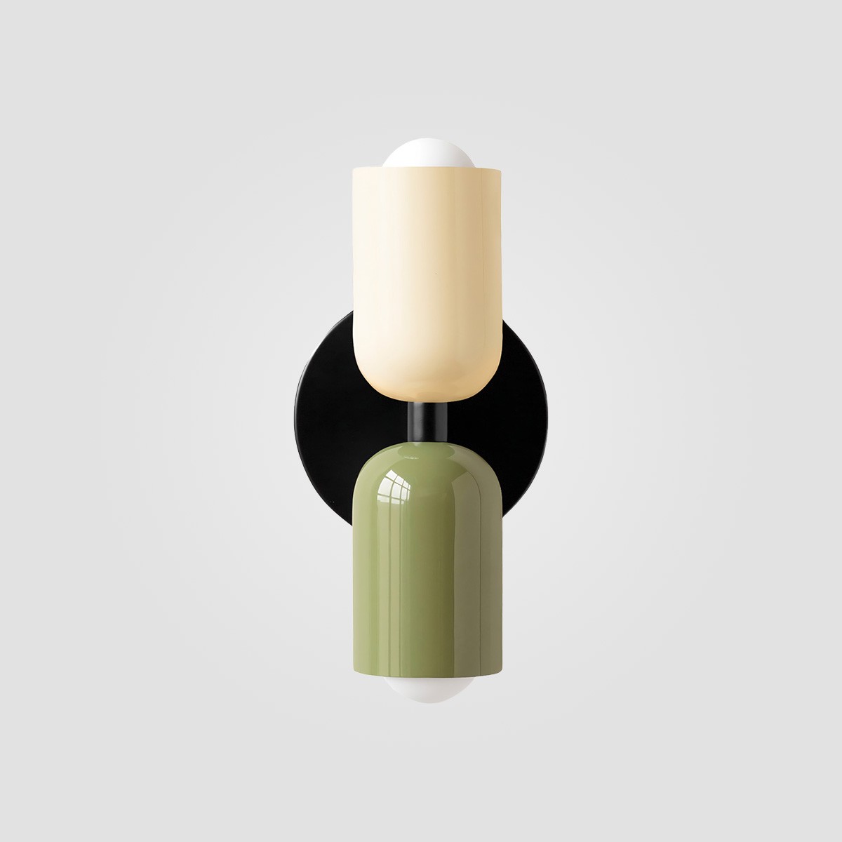 Colorful Double Head Up Down Wall Sconce S113