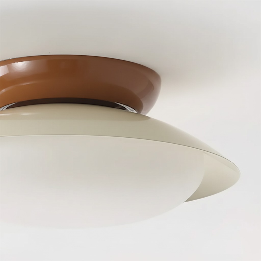 Heliora Modern Dome Ceiling Light - Minimalist Retro Style for Living Spaces T537