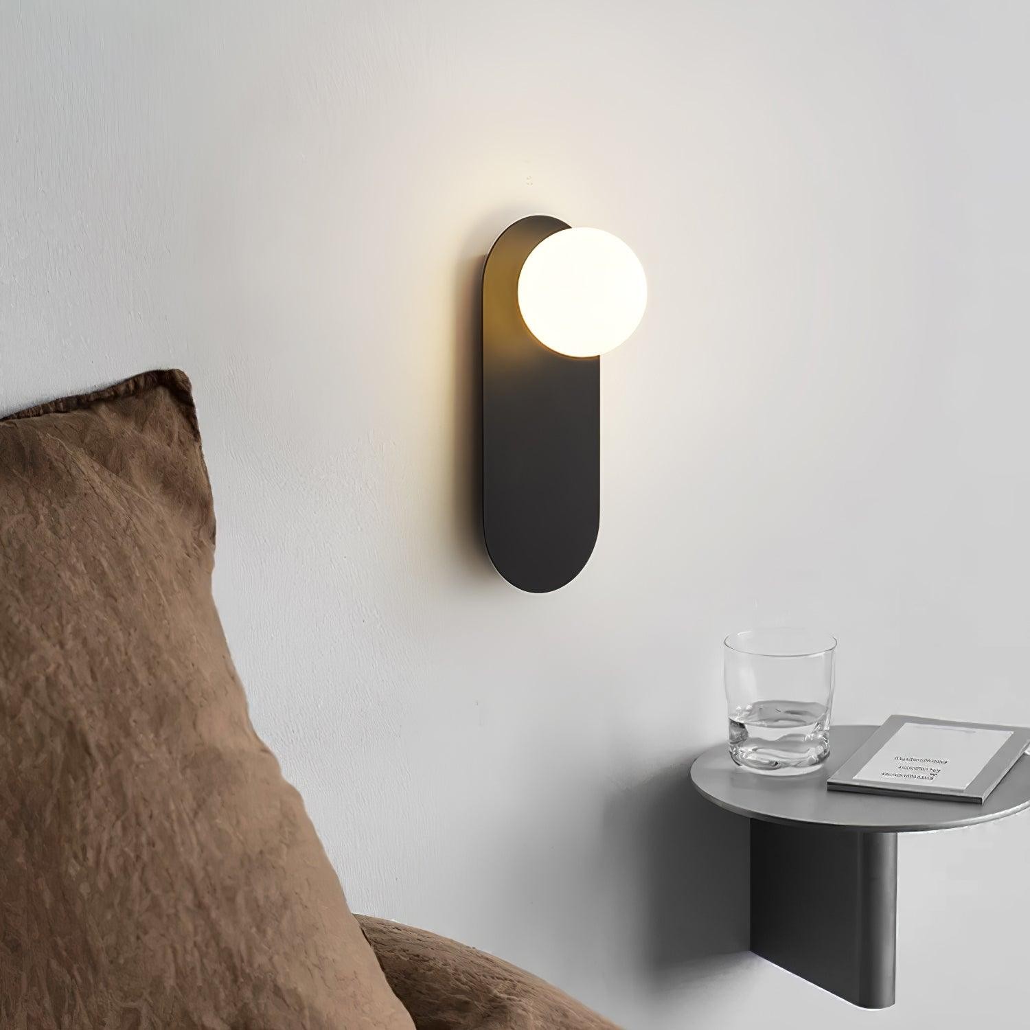 Modern Glass Base Sconce M381