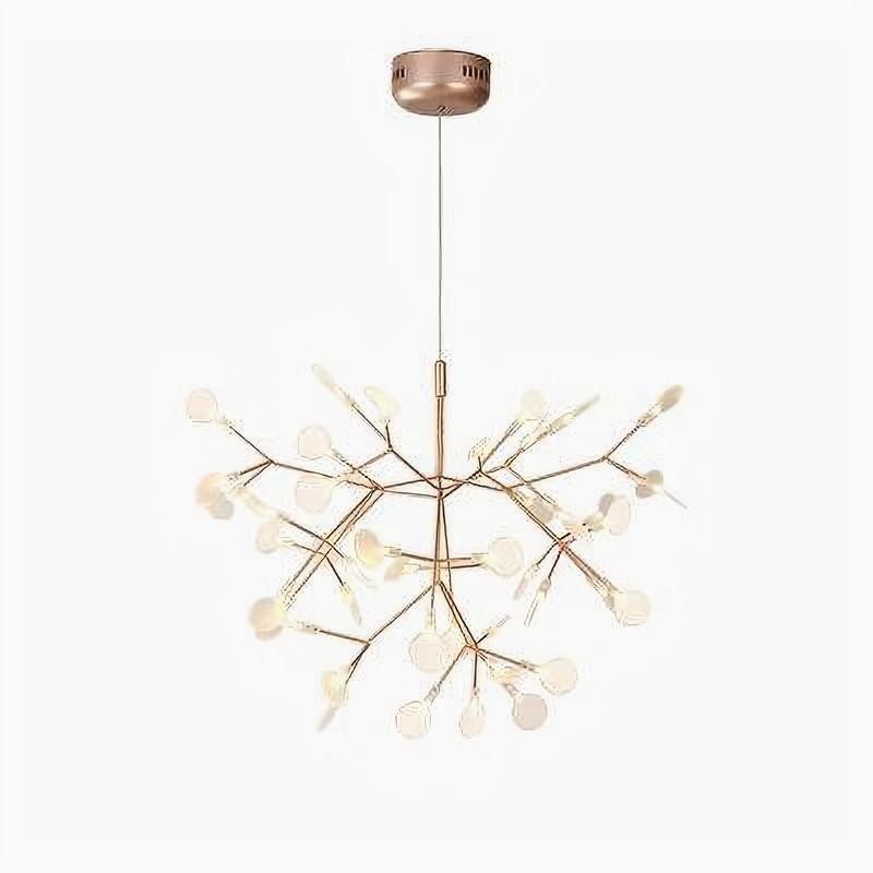 Scandinavian Branching LED Chandelier for Living Room