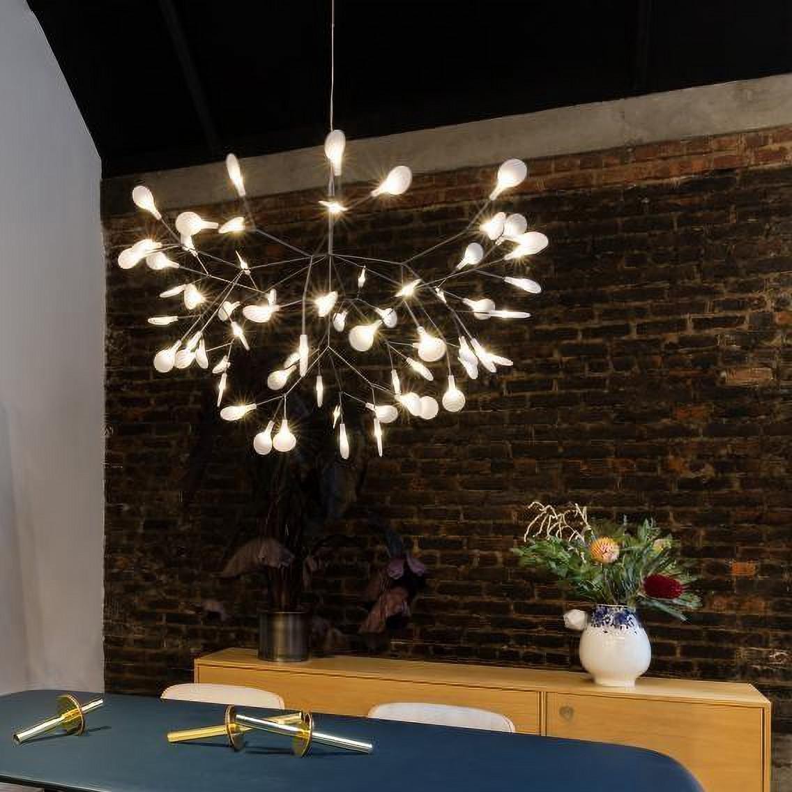 Scandinavian Branching LED Chandelier for Living Room