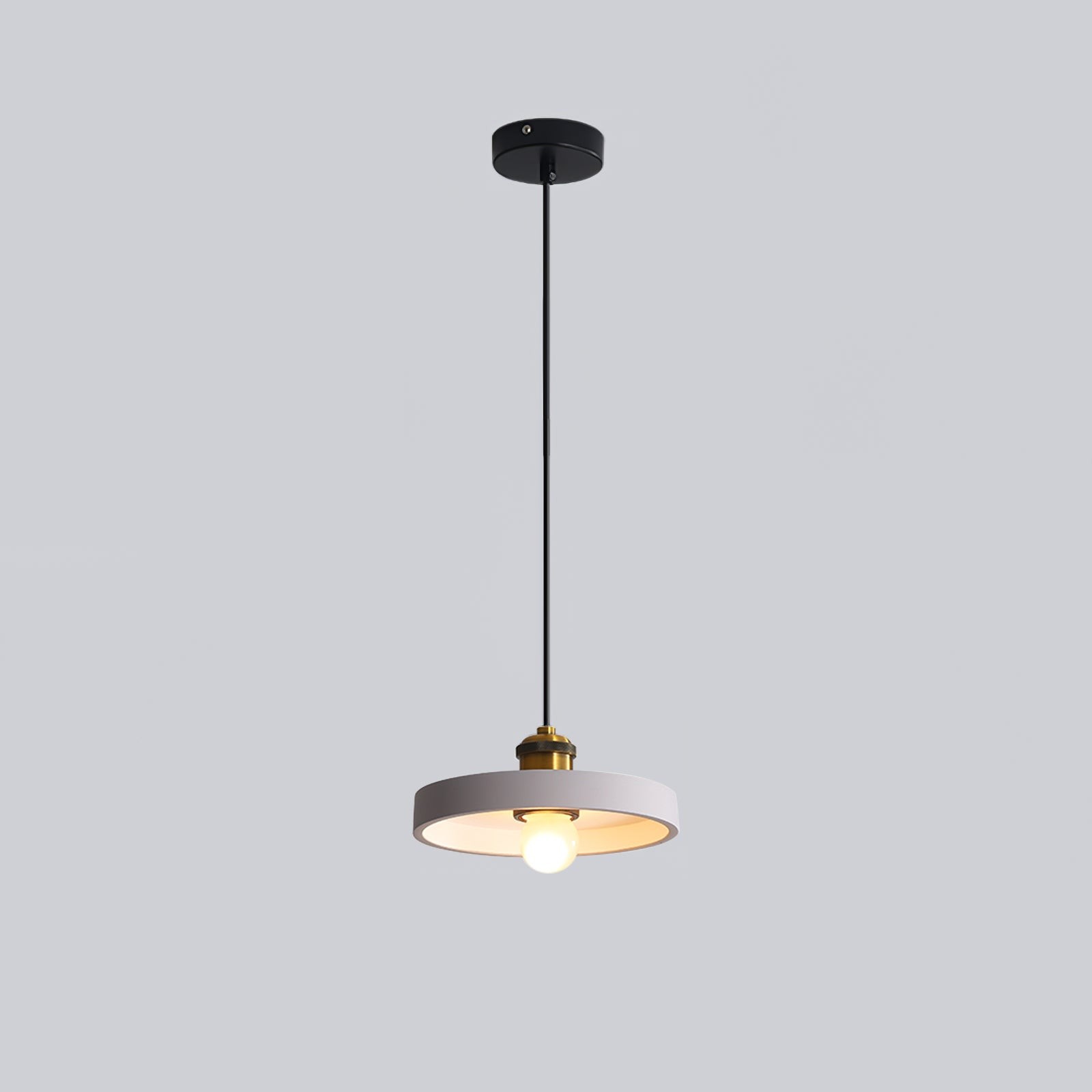 Modern Resin Geometric Pendant Lamp M432